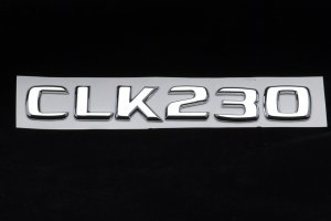 Mercedes Benz Trunk Rear Emblem Badge Letters CLK230