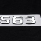 Mercedes Benz Trunk Rear Emblem Badge Letters S63