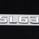 Mercedes Benz Trunk Rear Emblem Badge Letters SL63