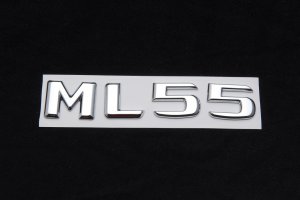 Mercedes Benz Trunk Rear Emblem Badge Letters ML55