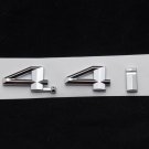 BMW X5 side Emblem Badge Letters 4.4i