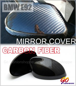 BMW E92 3 Series 07-09 Dry Real Carbon Mirror Cover-MCA6