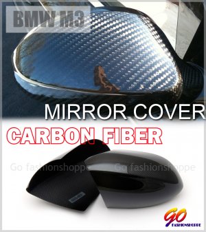 BMW E92 M3 Coupe 2D Dry Real Carbon Mirror Cover -MCA7