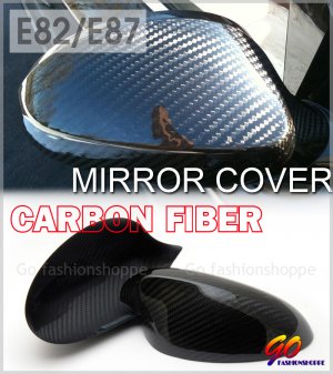 BMW E82 E87 1 Series Dry Real Carbon Mirror Cover -MCA3