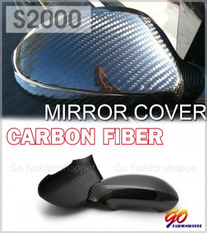 Honda S2000 00+ Dry Real Carbon Mirror Cover Fiber-MCB1