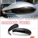 Porsche 997/987 Dry Real Carbon Mirror Cover -MCB9