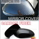Porsche 996/986 99-04 Dry Real Carbon Mirror Cover -MCB8