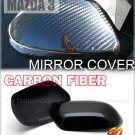 Mazda 3 04-08 4D/5D Dry Real Carbon Mirror Cover -MCB3