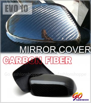 Mit.Lancer EVO 10 Dry Real Carbon Mirror Cover -MCB5