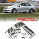 Mercedes Benz W204 C-Class M/T Pedal Set & Footrest F8