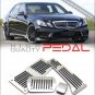 Mercedes Benz W212 E-Class A/T Pedal Set & Footrest F9