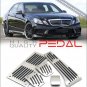Mercedes Benz W212 E-Class M/T Pedal Set & Footrest G1