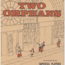 Two Orphans  Cripple Creek Imperial Players  Vintage Melodrama Program Booklet.
