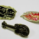 A Complete Set of 2005 McDonald's McDonalds 3 MUSIC PINS