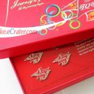 8 Coca-Cola Beijing 2008 Olymic JourneyToGold Coke Pins With Box
