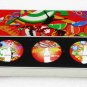 A Set of 2008 Coca-Cola 5 Bright Coke Pins With Tin Box