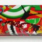 A Set of 2008 Coca-Cola 5 Bright Coke Pins With Tin Box