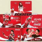 2007 COCA-COLA My Coke 5 AD CALENDAR TRADING CARDS