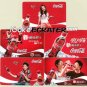 2007 COCA-COLA My Coke 5 AD CALENDAR TRADING CARDS