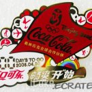 Coca-Cola Beijing 2008 Olympic Count Down 100 Days To Go Pin