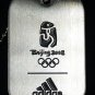 Beijing 2008 Olympics Sponsor Adidas Steel Tag 100% Official