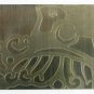 BEIJING 2008 OLYMPIC SPONSOR VISA STEEL LUGGAGE TAG
