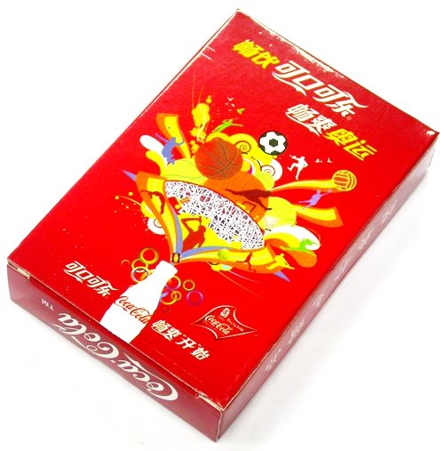 BEIJING 2008 OLYMPICS MASCOTS COKE COCA-COLA PLAYING CARDS