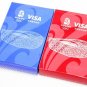 BEIJING 2008 OLYMPIC MASCOTS FUWA VISA 2 PLAYING CARDS