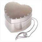 HEART NECKLACE AND KEEPER BOX