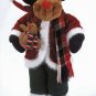 POSABLE PLUSH RUDOLPH