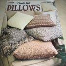Classic Knit Pillows Leisure arts 3180 knit patterns