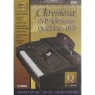 Yamaha Clavinova CVP-300 Series Digital Pianos QuickStart DVD