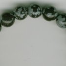 SNOWFLAKE OBSIDIAN BRACELET