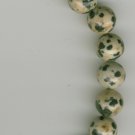 DALMATIAN JASPER BEAD BRACELET GEMSTONE