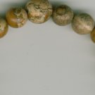 PICTURE JASPER BEAD BRACELET GEMSTONE
