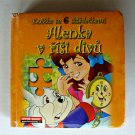 Alice In Wonderland Czech Language Illustrated Edition Board Book Puzzles 2007