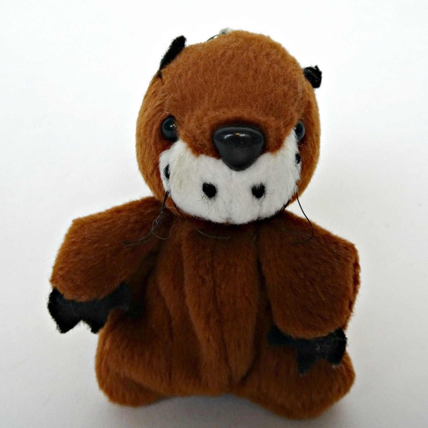 Plush Groundhog Keychain Keychain Key Rodent Beaver Squirrel Mascot 4 ...