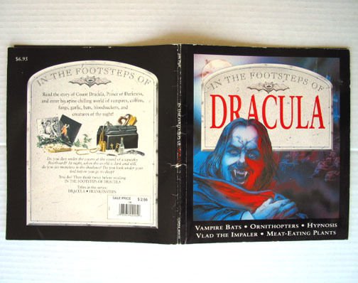 In The Footsteps Of DRACULA Vampire BOOK Horror Story Bats Meat ...