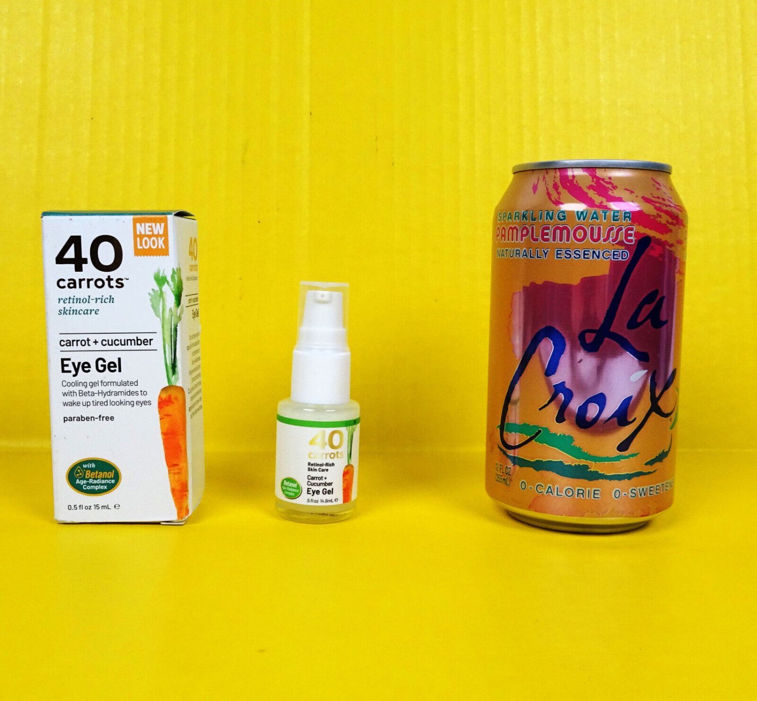 40 Carrots Retinol Cucumber Cooling Eye Gel Treatment Betanol Anti