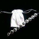Siver and Onix Bracelet
