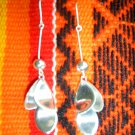 Silver Leaf Earrings