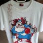 Devil Bull Boxer Handmade White T-shirt