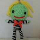 Big Head Voodoo Doll Keyring Keychain Bag Accessories B08