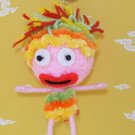 Big Head Reggae Voodoo Doll Keyring Keychain Bag Accessories B14