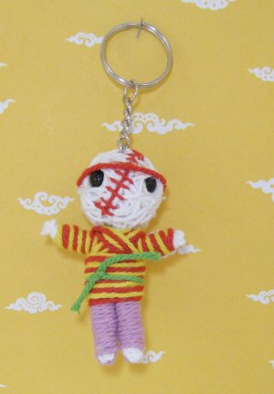 Bendable Voodoo Doll Key chain Bag Accessories L04