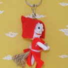 Bendable Voodoo Doll Key chain Bag Accessories L09