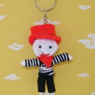 Bendable Voodoo Doll Key chain Bag Accessories L12