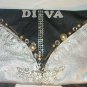 UNIQUE DIVE LEATHER/RHINESTONE WWE/RAW WRESTLING STYLE BELT