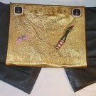 NAVY SERVICEMAN MOTIF GENUINE LEATHER WWE/RAW WRESTLING STYLE BELT