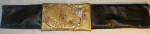 PINK BEADS AND AN ANGEL ENHANCE THIS BABY/LITTLE GIRLS WWE/RAW STYLE WRESTLING BELT